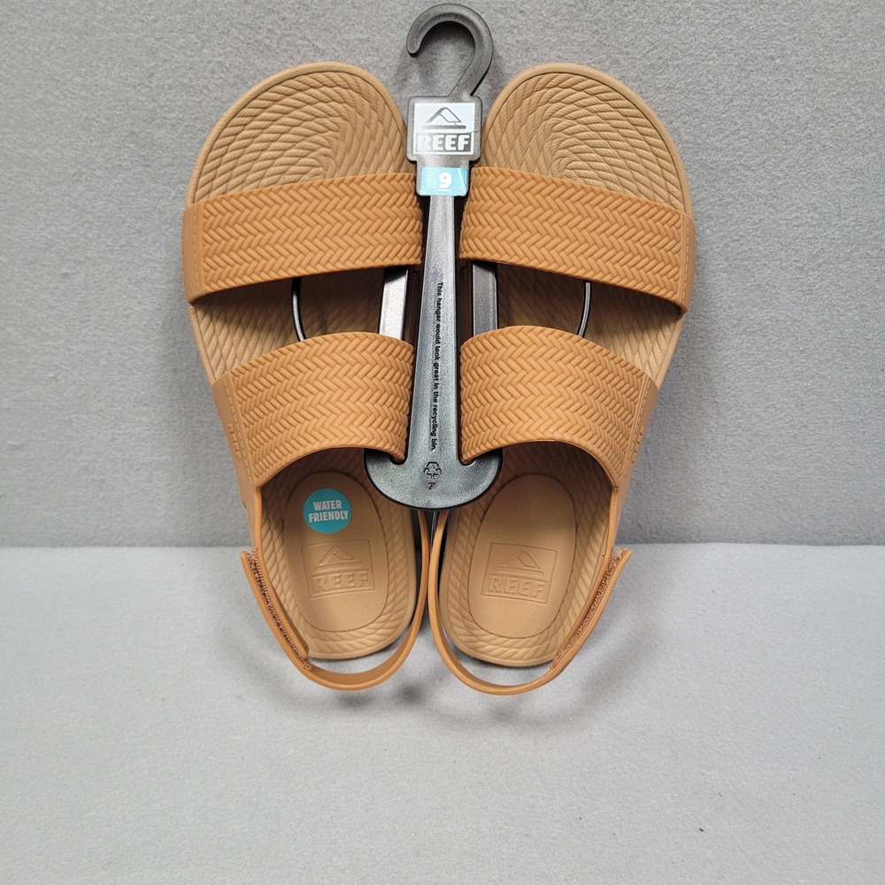 Reef Water Vista Tan Water Friendly Platform Sandals Size 9 CJ8784 Womens